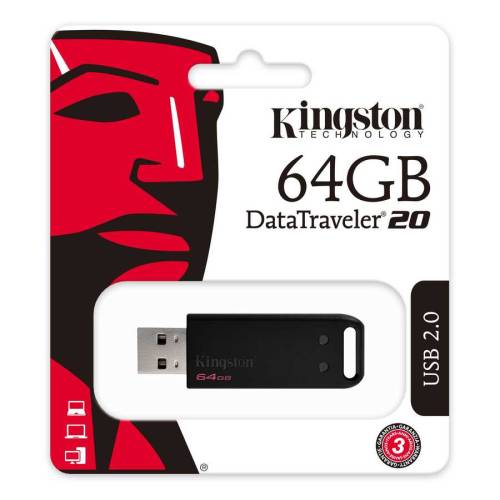 Kingston DataTraveler 20 DT20/64GB 64 GB Usb 2.0 Flash Bellek - 2