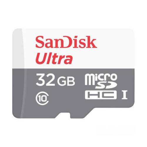 Sandisk 32Gb 80Mb/S Sdsquns-032G-Gn3Mn Micro Sd Kartı - 0