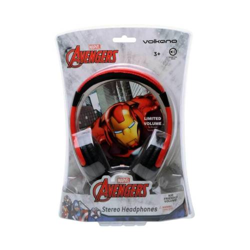 Volkano MV-1001-IM Marvel Avengers Iron Man Lisanslı Kulak Üstü Çocuk Kulaklığı - 4
